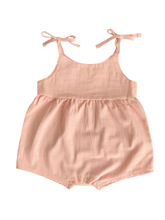 Load image into Gallery viewer, baby girl playsuit cloth pink
